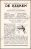 Image de De Keuken. Maandschrift der Volmaakte Huisvrouw. Jrg 5. Nr. 48, juni 1931