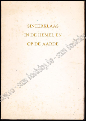 Image de Sinter-Klaas in de hemel en op de aarde. Sinterklaas