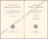 Afbeeldingen van A gazetteer of Welsh place-names or Rhestr Enwau Lleoedd