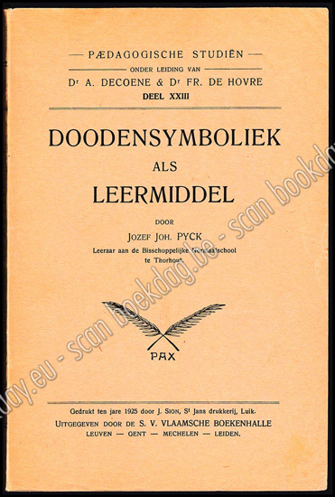 Picture of Doodensymboliek als leermiddel