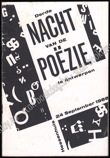 Image de Derde Nacht van de Poëzie te Antwerpen 24 september 1988