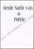 Image de Derde Nacht van de Poëzie te Antwerpen 24 september 1988