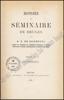 Picture of Histoire du séminaire de Bruges. Tome I & tome II (complet)