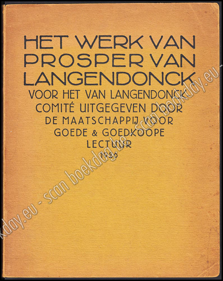 Picture of Het werk van Prosper Van Langendonck