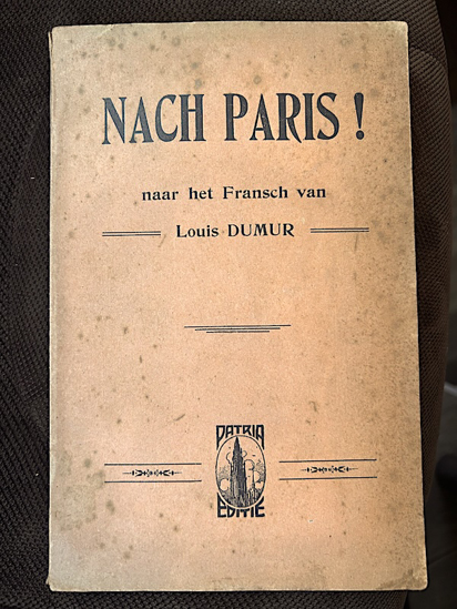 Picture of Nach Paris. De Bloedhond van Verdun. Naar het Fransch van