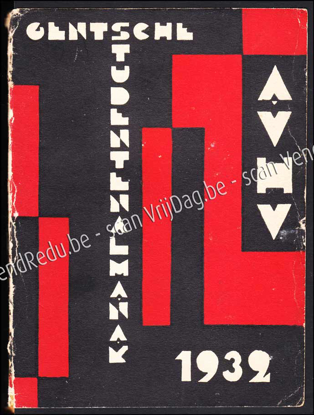 Image de Gentsche Studentenalmanak voor het jaar 1932