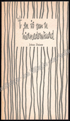 Afbeeldingen van 't En is van U hiernederwaard... . Gesigneerd