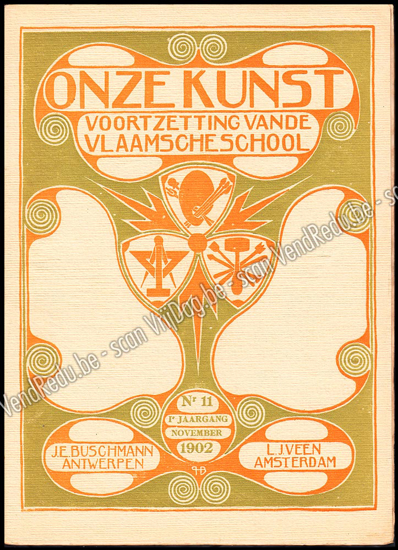 Image de Onze Kunst. Jg. 1, nr. 11. November 1902