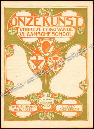 Afbeeldingen van Onze Kunst. Jg. 1, nr. 12. December 1902