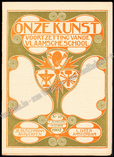 Image de Onze Kunst. Jg. 1, nr. 10. October 1902