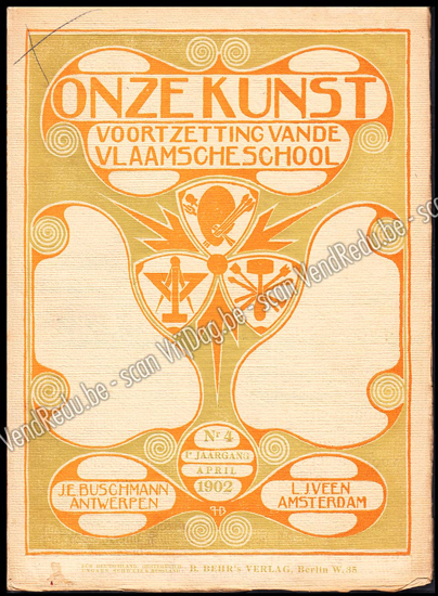 Picture of Onze Kunst. Jg. 1, nr. 4. April 1902