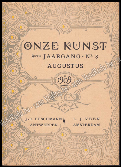 Picture of Onze Kunst. Jg. 8 deel XVI, nrs. 7-12. Juli - December 1909