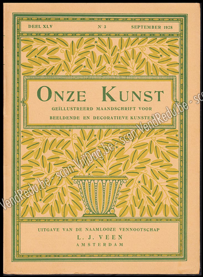Image de Onze Kunst. Jg. 24, nr. 3. September 1928