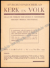 Image de Liturgisch Parochieblad Kerk en Volk. XXVe jgn 1943. 7 nrs