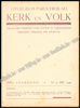 Picture of Liturgisch Parochieblad Kerk en Volk. XXIVe jgn 1942. 6 nrs