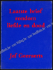 Picture of Laatste brief rondom liefde en dood. Gericht aan Eleonore Vigenon. Gesigneerd