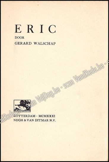 Afbeeldingen van Eric. Gesigneerd opdracht exemplaar