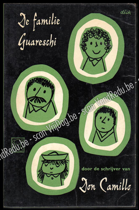 Afbeeldingen van De familie Guareschi. Omslag Dick Bruna