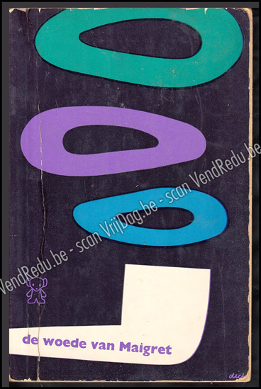 Picture of De woede van Maigret. Omslag Dick Bruna