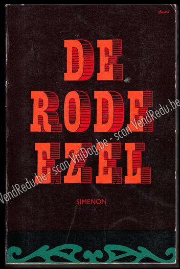 Picture of De rode ezel. Omslag Dick Bruna