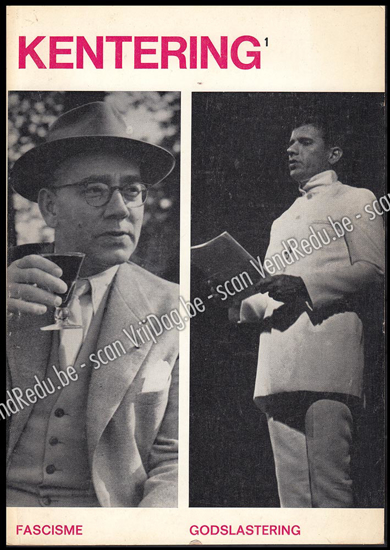 Picture of Kentering. Jg. 8, nr. 1. December 1966-Januari 1967. Fascisme Godslastering