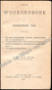 Picture of Nieuw woordenboek der Nederlandsche taal. 1ste druk Van Dale