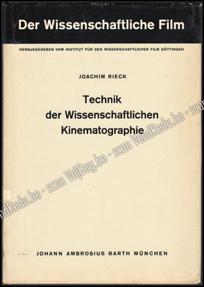 Image de Technik der wissenschaftlichen Kinematographie