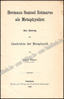 Image de Hermann Samuel Reimarus als Metaphysiker. Ein Beitrag zur Geschichte der Metaphysik