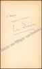 Afbeeldingen van Le Dictateur. Démétrios. Envoi autographe signé