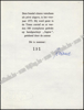 Image de Menschen. Citaten. Gesigneerd
