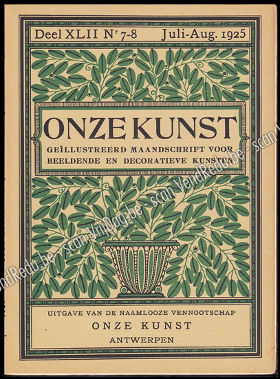Picture of Onze Kunst. Jg. 22, nr. 7-8. Juli-Augustus 1925