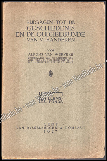 Image de Bijdragen tot de geschiedenis en de oudheidkunde van Vlaanderen