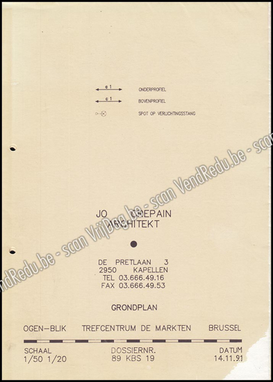 Picture of Projectdossier en Catalogus "Ogen-Blik" (Koning Boudewijnstichting). 1990–1991