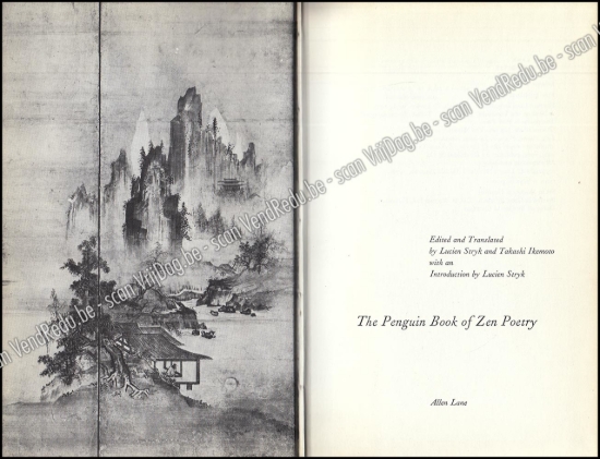 Image de The Penguin Book of Zen Poetry [Enriched copy with an original ink drawing and handwritten poem by Saint-Rémy]